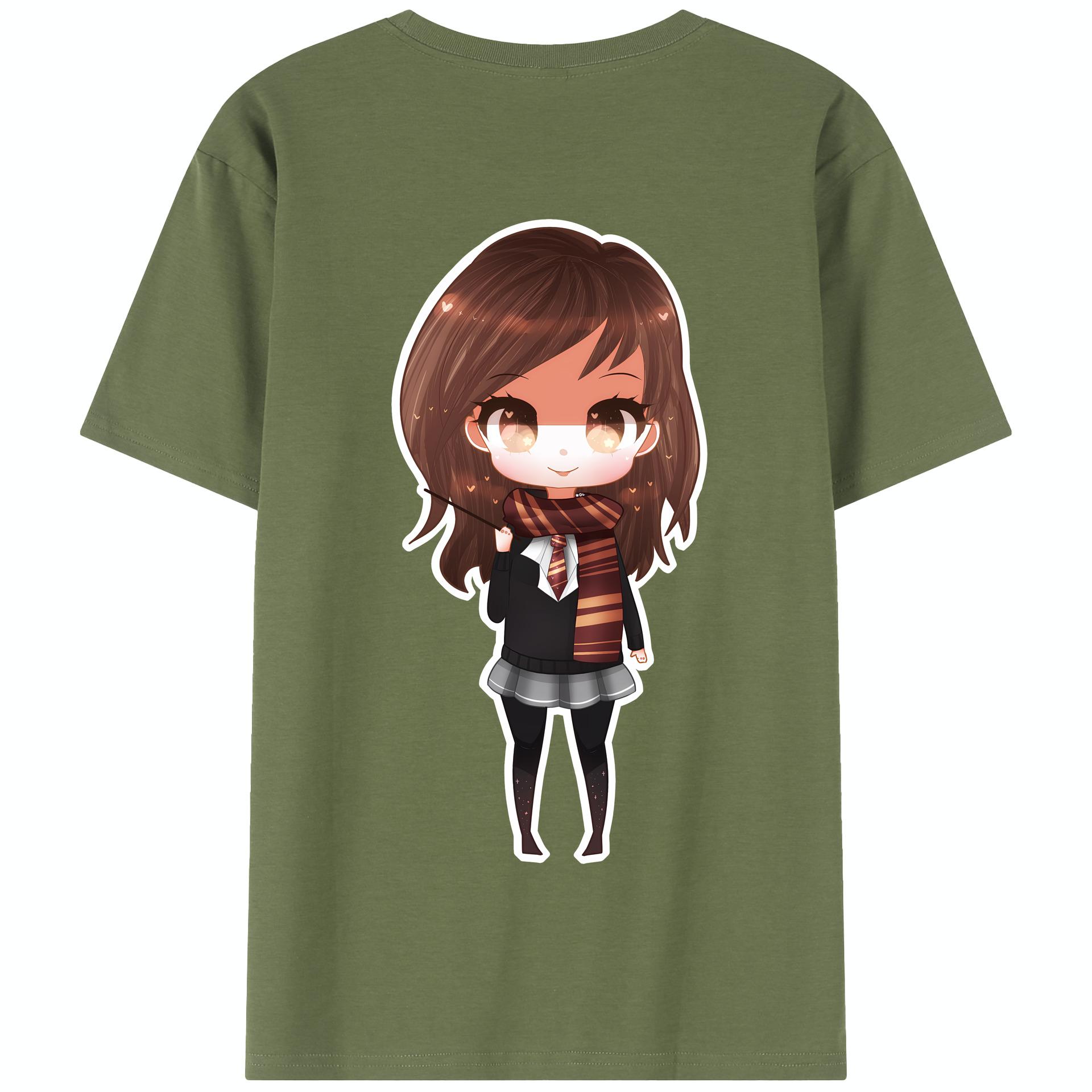 （画像用） Harry Potter ハリー・ポッターシリーズ 綿100％半袖Tシャツ（背面プリント）